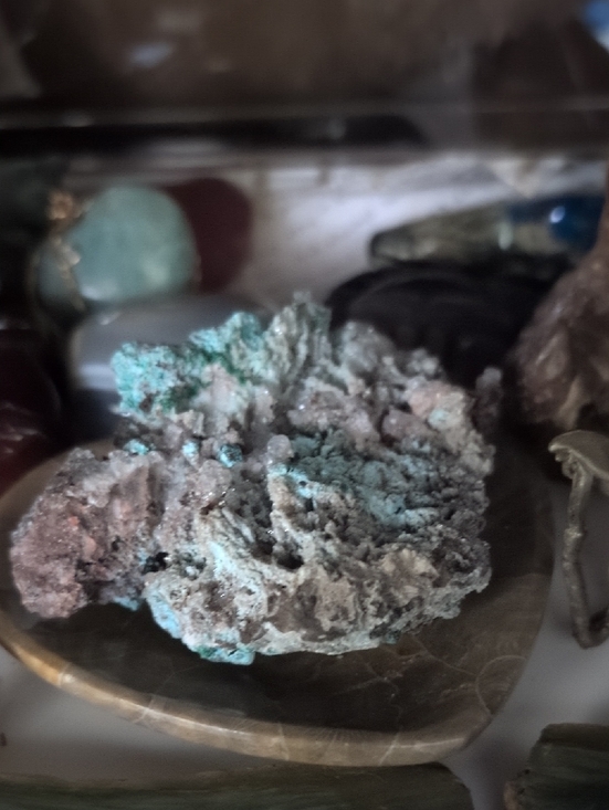 Accessories - Aragonite Quartz Chrysocolla And Malachite
